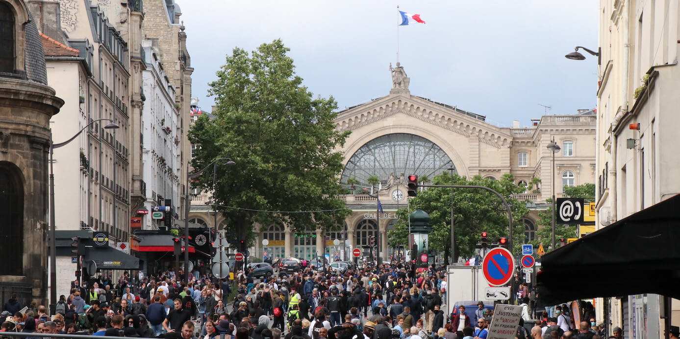 Demonstration in Paris