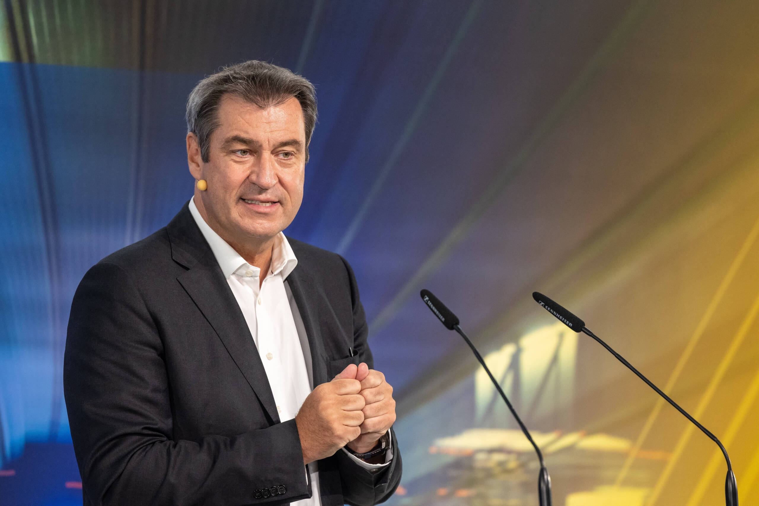 CSU-Parteivorsitzenden und bayerischen Ministerpräsidenten Markus Söder