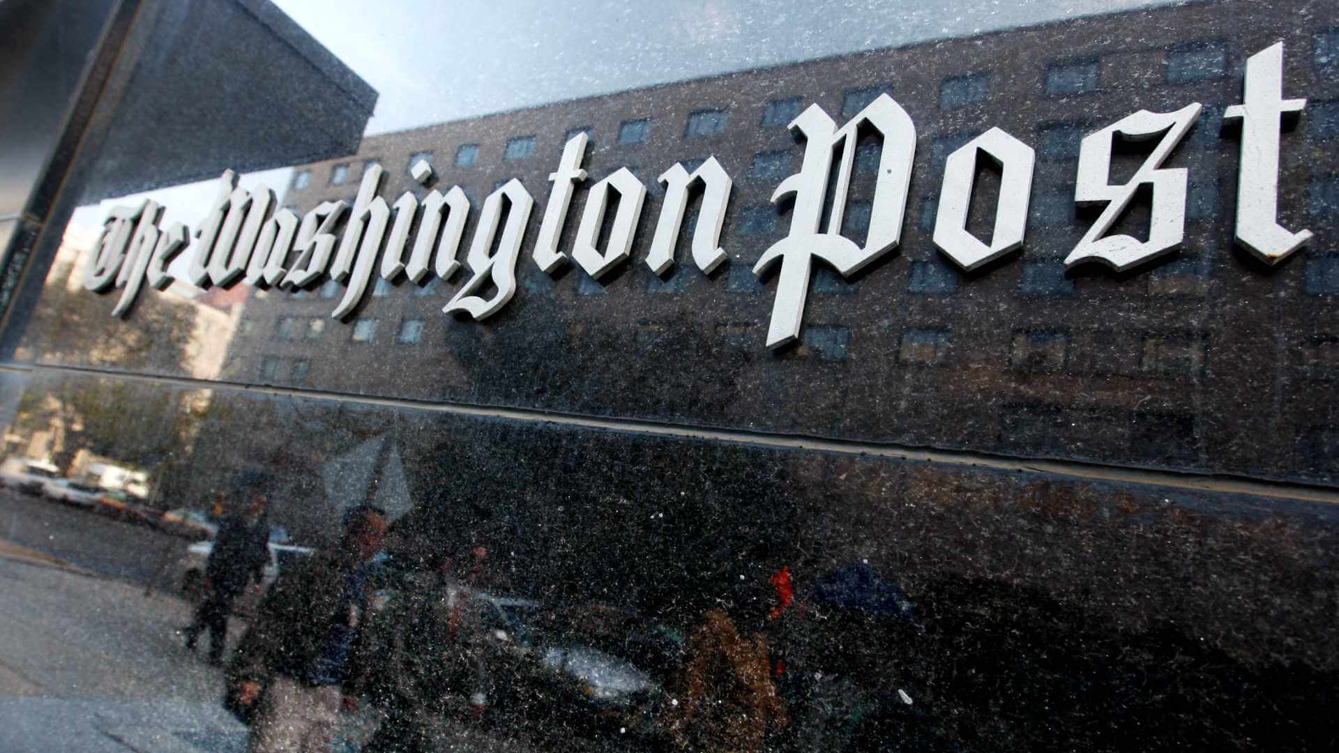 Das Gebäude der Washington Post
